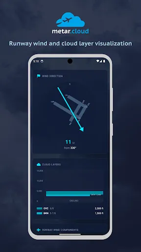 Скриншот 5 — METAR Cloud