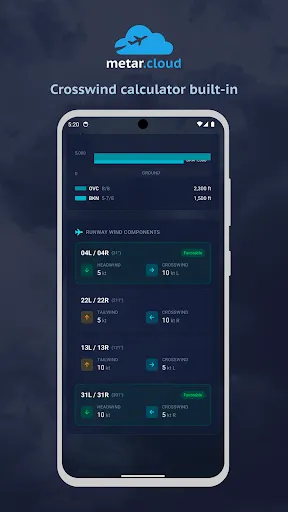 Скриншот 6 — METAR Cloud