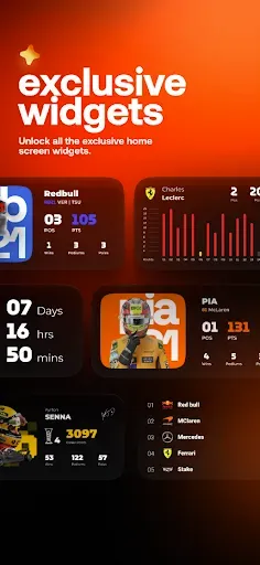 Скриншот 3 — Box Box Club: Formula Widgets