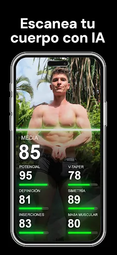 Скриншот 1 — Symmetry: Rutinas Gimnasio IA