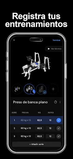 Скриншот 4 — Symmetry: Rutinas Gimnasio IA