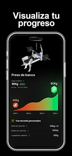 Скриншот 6 — Symmetry: Rutinas Gimnasio IA