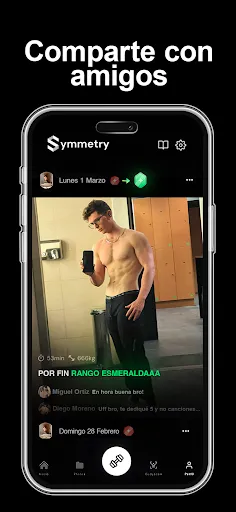 Скриншот 7 — Symmetry: Rutinas Gimnasio IA