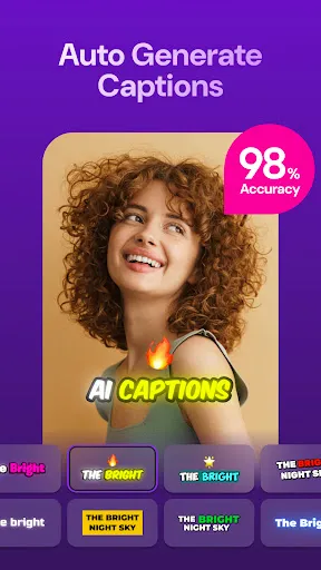 Скриншот 1 — Zeemo: AI Video&Auto Captions