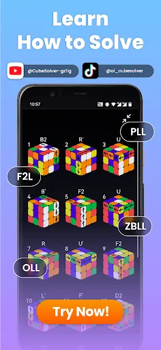 Скриншот 6 — CubeSolver AI - Magic Cube 3D