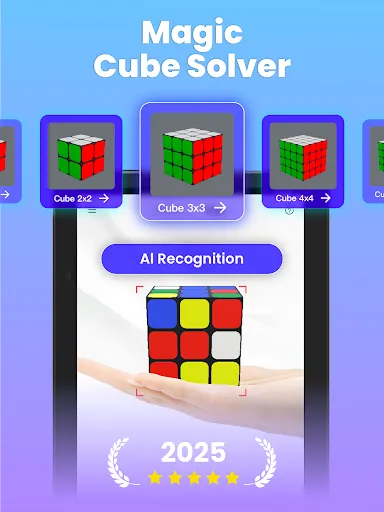 Скриншот 7 — CubeSolver AI - Magic Cube 3D