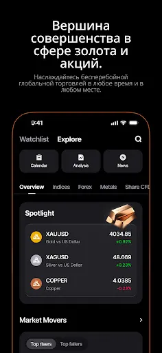 Скриншот 4 — Vantage:All-In-One Trading App
