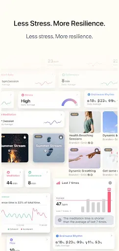 Скриншот 1 — Flowtime: Meditation & Relax