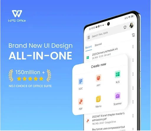 Скриншот 1 — WPS Office Lite
