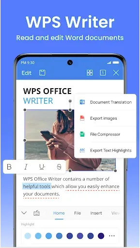 Скриншот 2 — WPS Office Lite