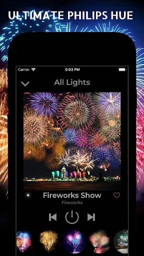 Скриншот 1 — Lighter for Philips Hue Lights