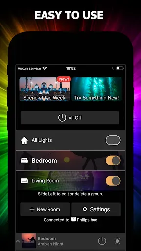 Скриншот 4 — Lighter for Philips Hue Lights