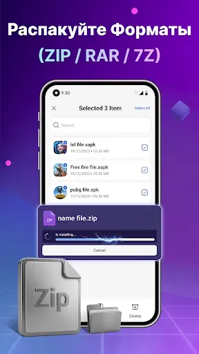 Скриншот 5 — XAPK Installer, APK Installer