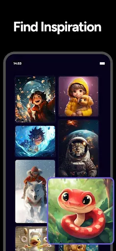 Скриншот 6 — AI Image Generator - Monet