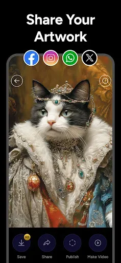 Скриншот 8 — AI Image Generator - Monet