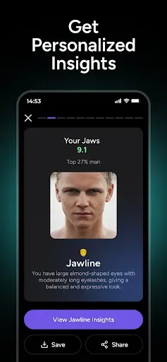 Скриншот 4 — FaceIQ - AI Face Analyzer