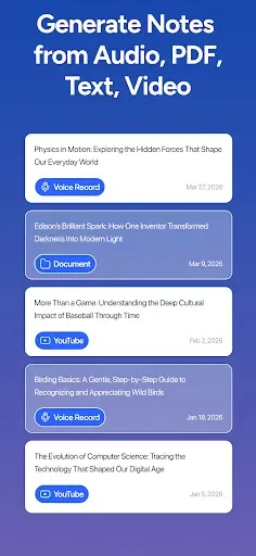 Скриншот 2 — NoteNinja - AI Note Taker
