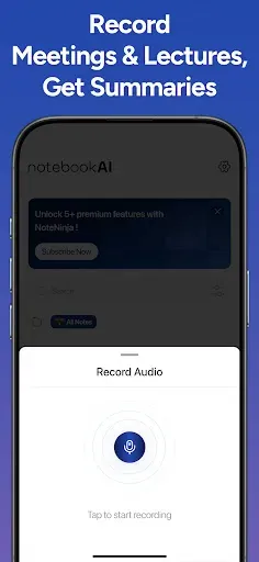 Скриншот 3 — NoteNinja - AI Note Taker