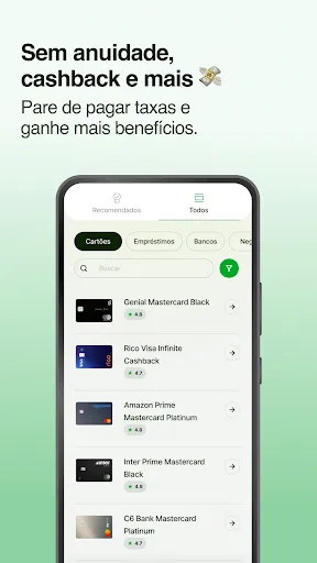 Скриншот 4 — Aprov: Cartões de Crédito