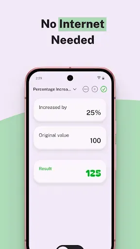 Скриншот 4 — Percento Percentage Calculator