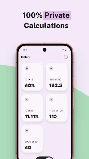Скриншот 5 — Percento Percentage Calculator