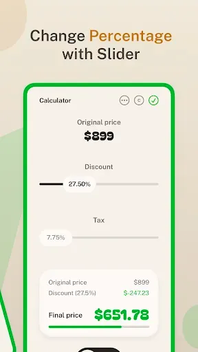 Скриншот 2 — PriceTag - Calculator