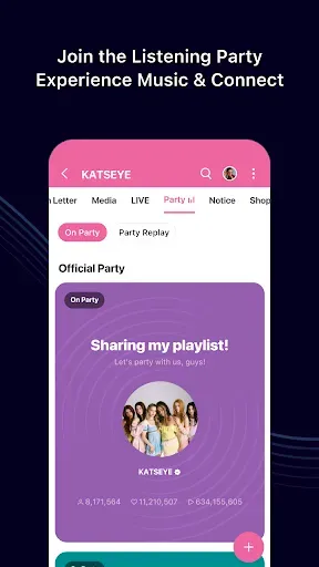Скриншот 4 — Weverse: Connect with Artists