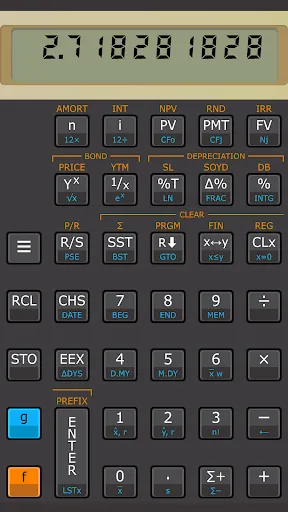 Скриншот 2 — Touch RPN Calculator