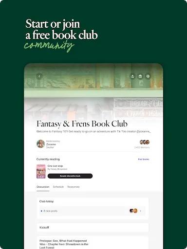 Скриншот 8 — Fable: Track & Discuss Books