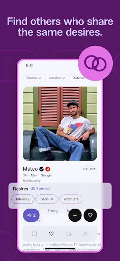 Скриншот 2 — Feeld: Open-Minded Dating App
