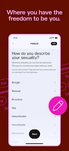 Скриншот 3 — Feeld: Open-Minded Dating App