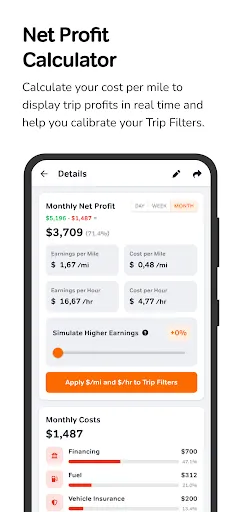Скриншот 5 — GigU - Drive Smart, Earn More