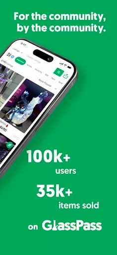 Скриншот 2 — GlassPass | Buy & Sell Glass