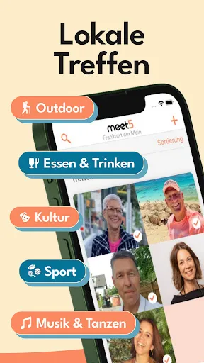 Скриншот 3 — Meet5: Neue Leute kennenlernen