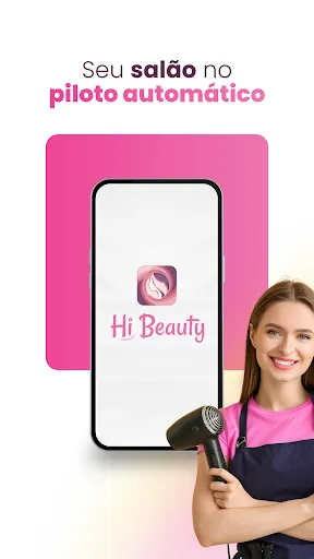 Скриншот 1 — HiBeauty IA: Agenda para Salão