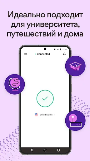 Скриншот 2 — VPN 360: Сверхбыстрый прокси
