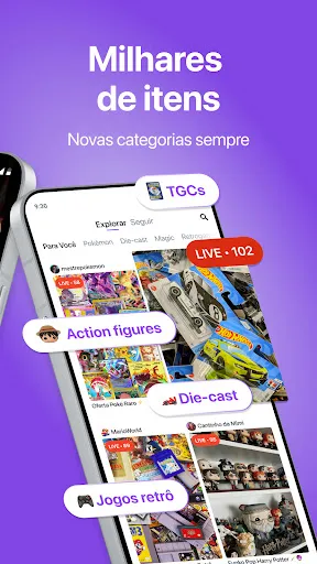 Скриншот 2 — Jamble - Compras ao vivo