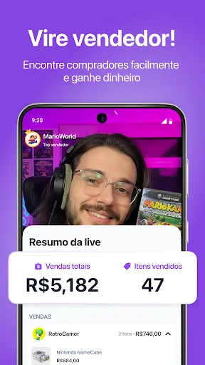 Скриншот 7 — Jamble - Compras ao vivo