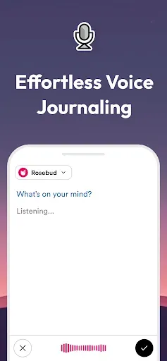 Скриншот 6 — Rosebud: AI Journal & Diary