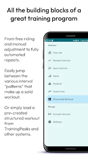 Скриншот 1 — Zone CTRL for indoor cycling
