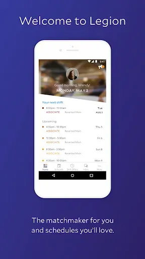 Скриншот 1 — Legion Workforce Engagement