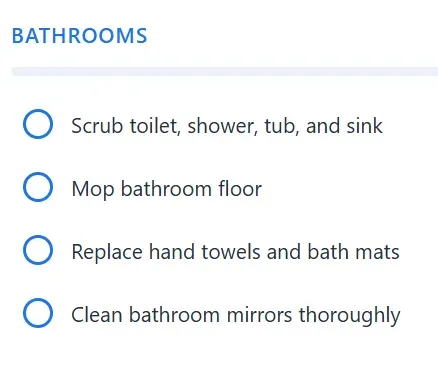 Скриншот 6 — Chores Checklist