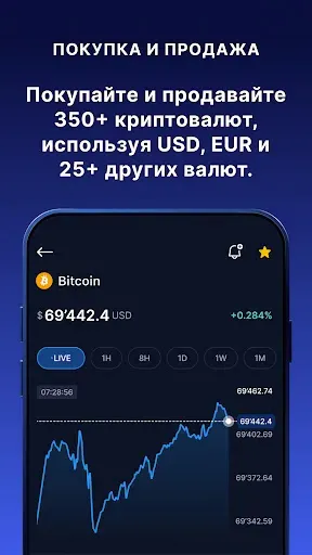 Скриншот 2 — Crypto.com - купить BTC, CRO