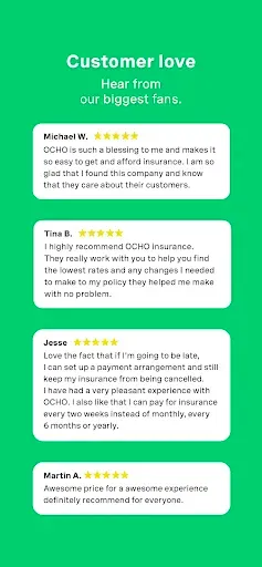 Скриншот 5 — OCHO Affordable Car Insurance