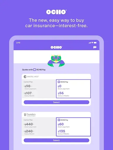 Скриншот 7 — OCHO Affordable Car Insurance