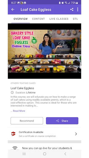 Скриншот 7 — Om Sai Cooking Classes