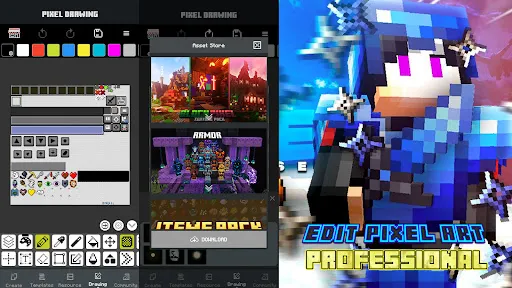 Скриншот 4 — Texture Maker for Minecraft PE