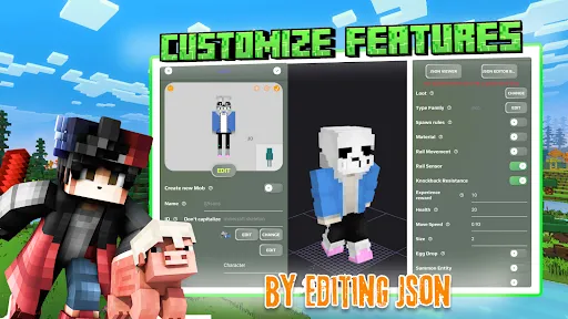 Скриншот 4 — Mobs Maker for Minecraft PE
