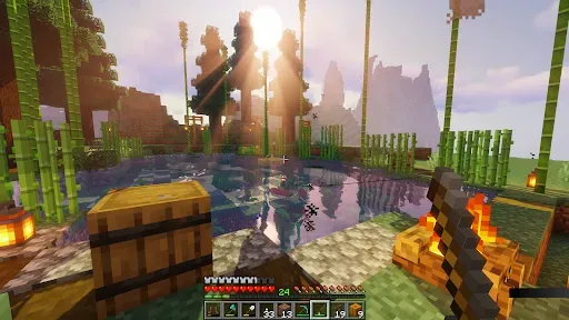 Скриншот 1 — Shaders Texture Packs for MCPE
