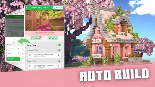 Скриншот 2 — House Builder for Minecraft PE